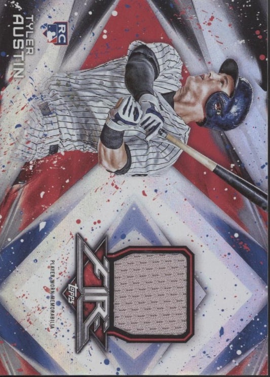 Tyler Austin 2017 Topps Fire Swatch RC 016/110 #FR - TAU - Collector Store LLC
