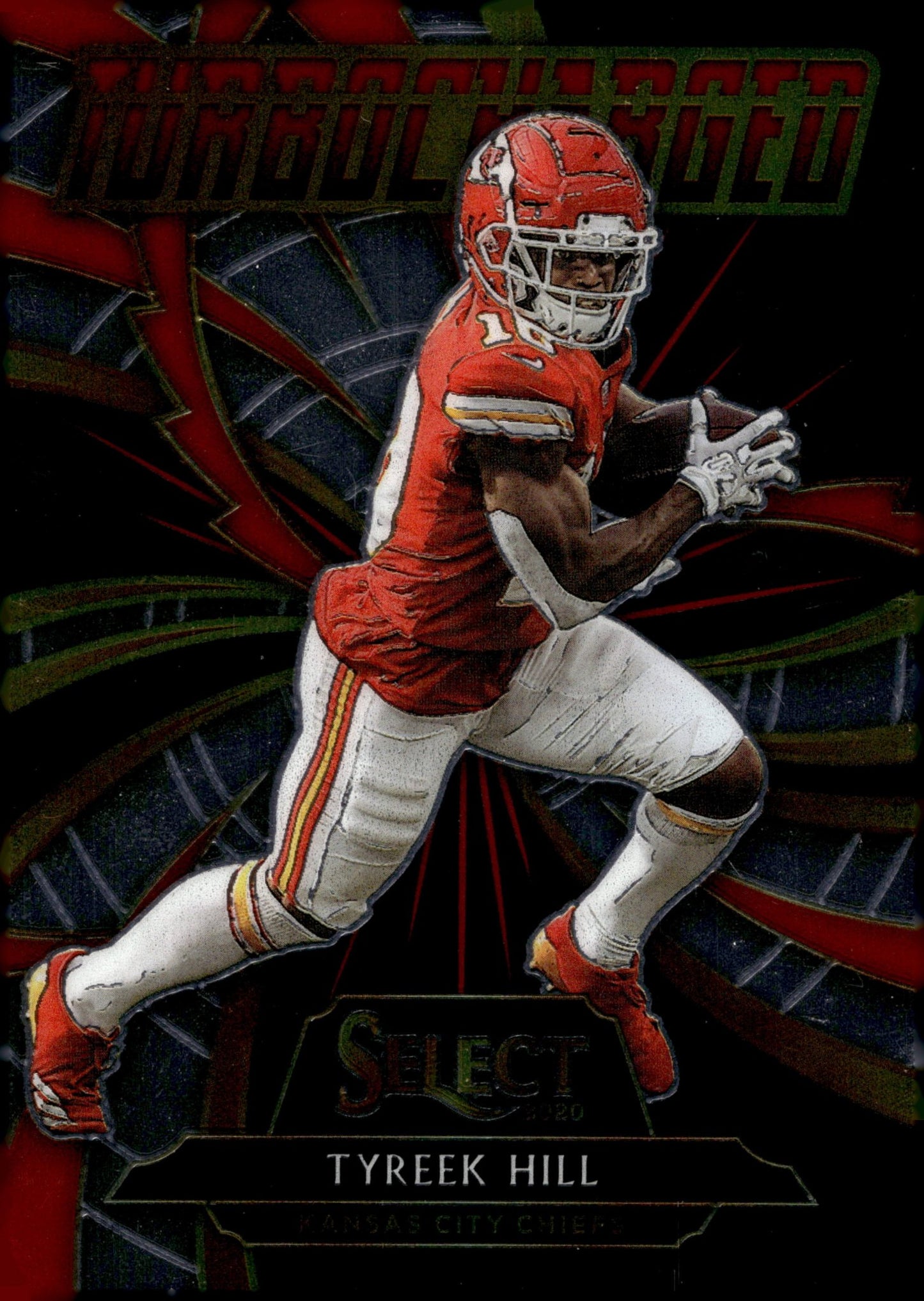 Tyreek Hill 2020 Panini Select Turbo Charged #T1 - Collector Store LLC