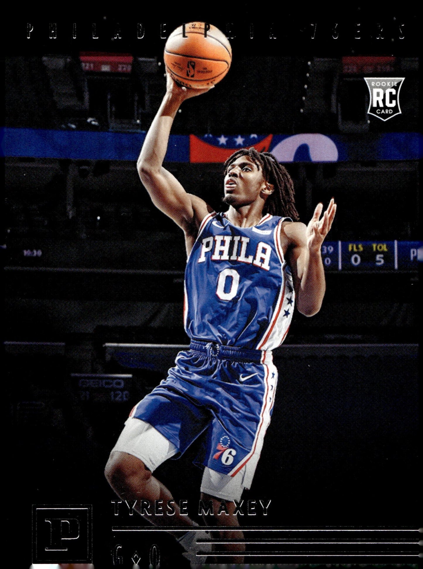 Tyrese Maxey 2020 - 21 Panini Chronicles Panini RC #116 #1 - Collector Store LLC