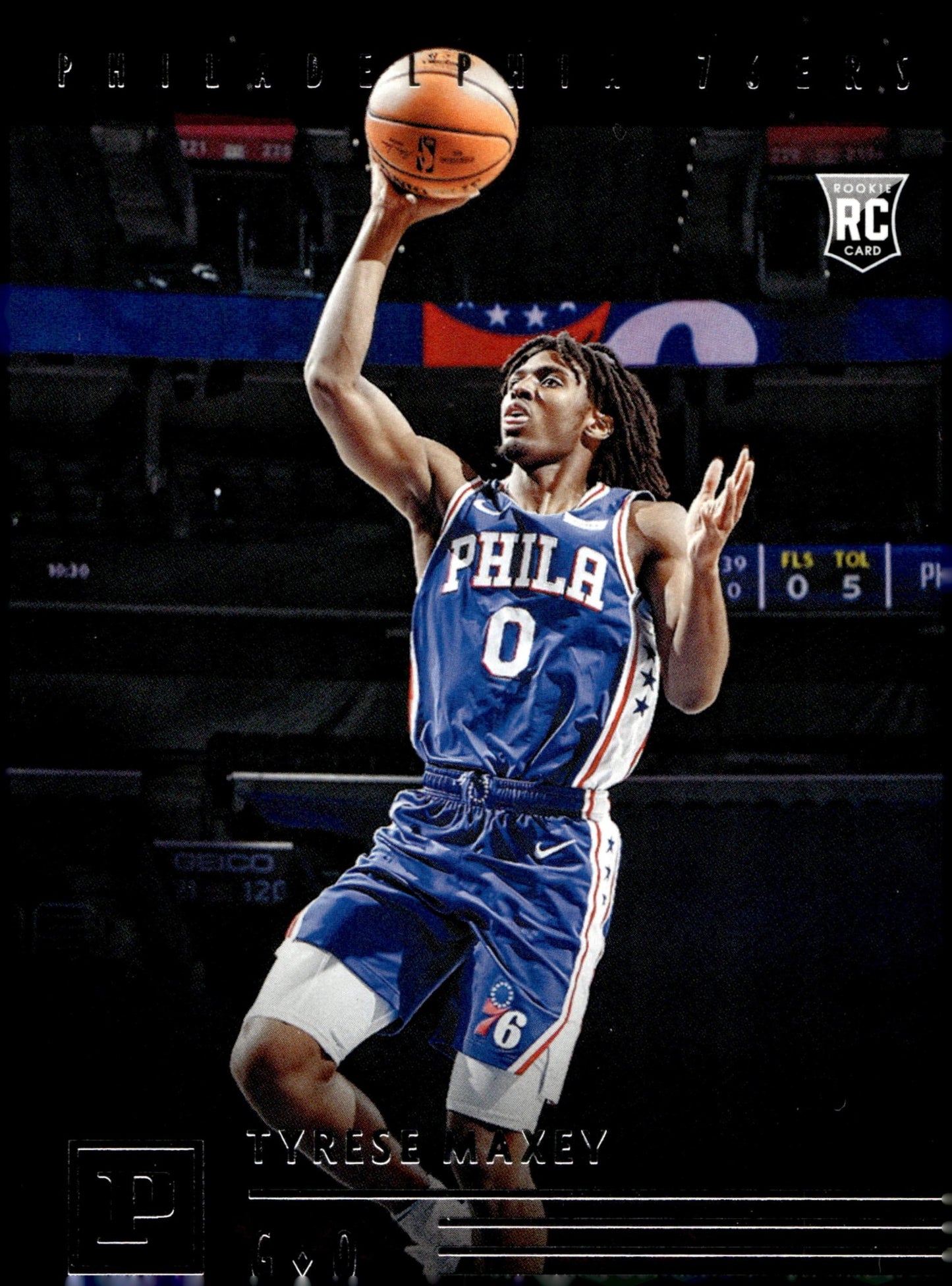 Tyrese Maxey 2020 - 21 Panini Chronicles Panini RC #116 #2 - Collector Store LLC