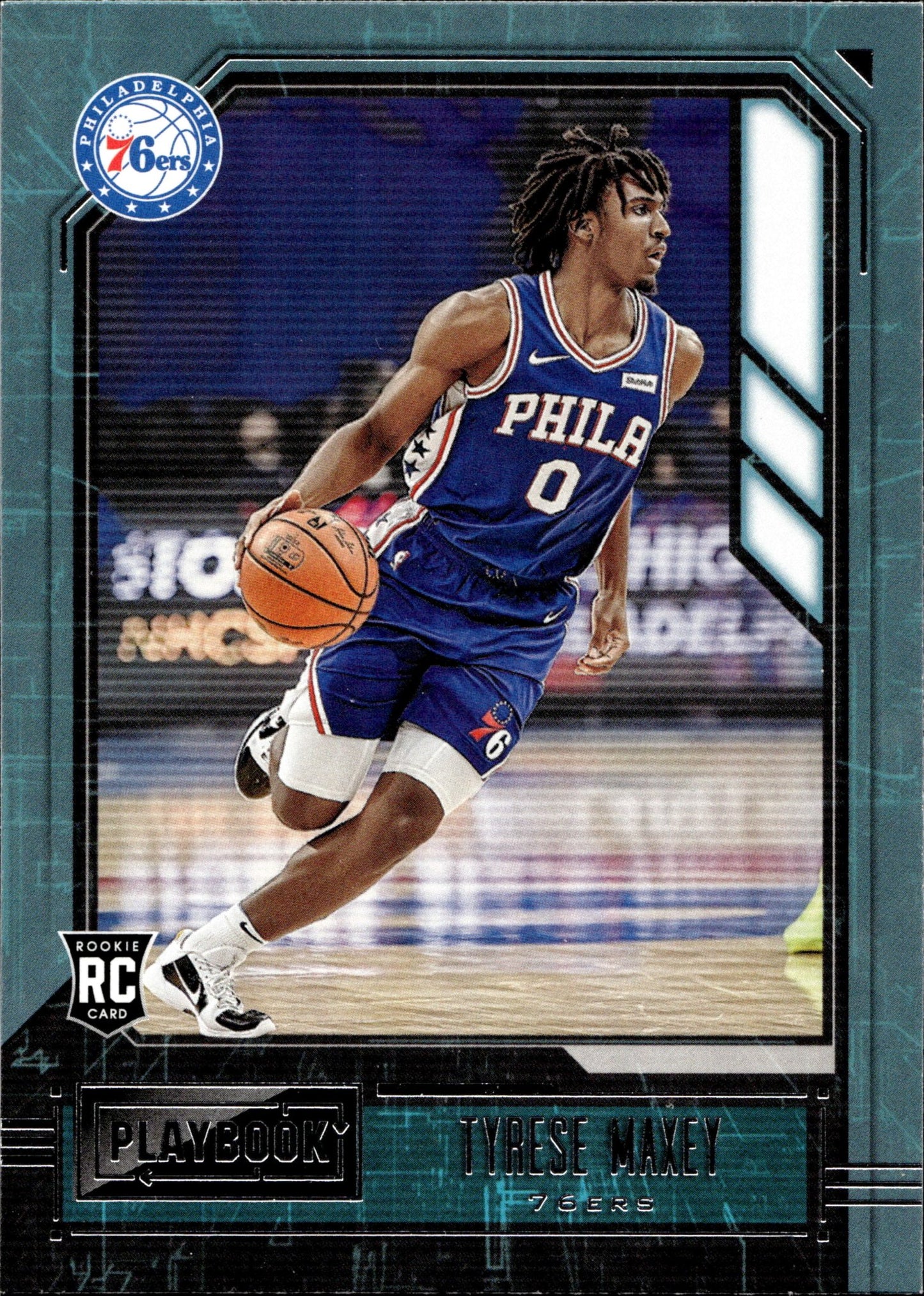 Tyrese Maxey 2020 - 21 Panini Chronicles Playbook RC #168 #1 - Collector Store LLC