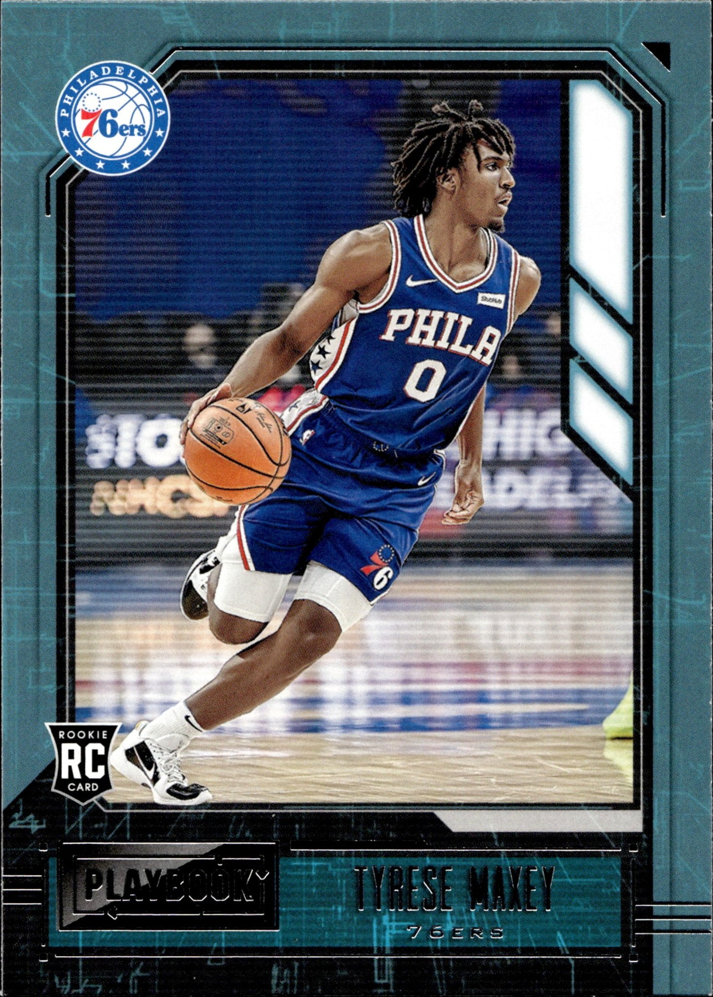 Tyrese Maxey 2020 - 21 Panini Chronicles Playbook RC #168 #3 - Collector Store LLC