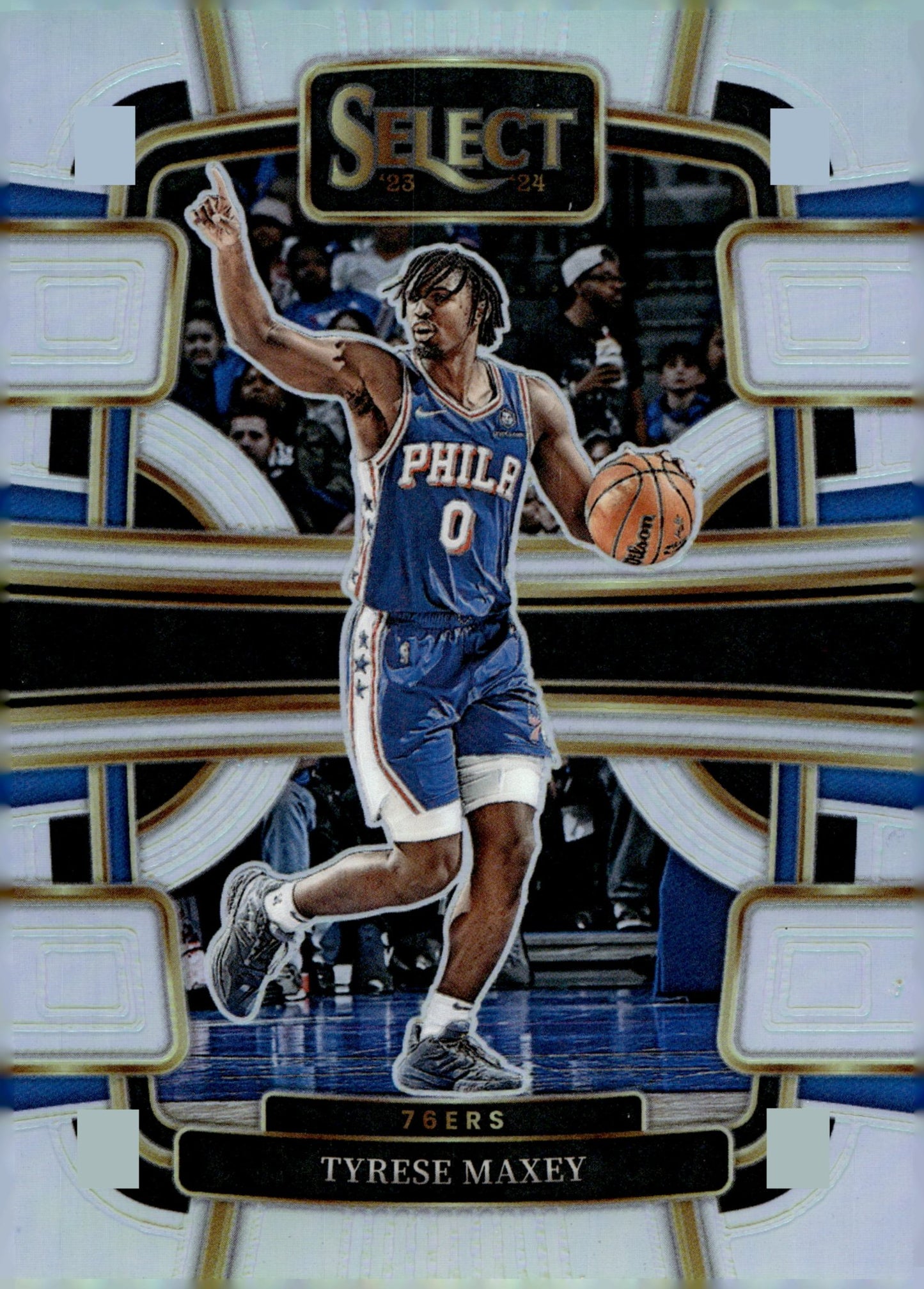 Tyrese Maxey 2023 - 24 Panini Select Prizm #44 - Collector Store LLC
