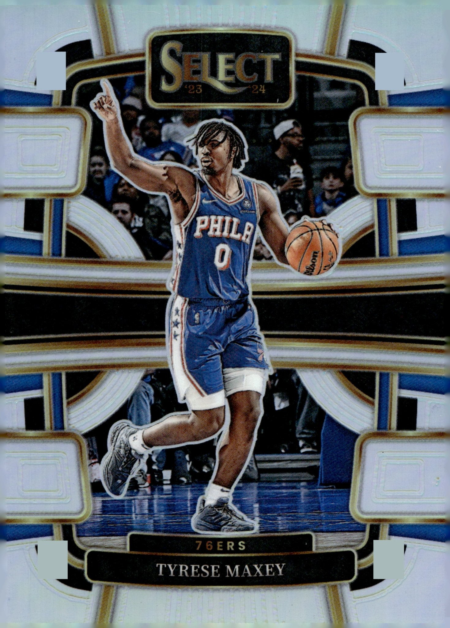 Tyrese Maxey 2023 - 24 Panini Select Prizm #44 - Collector Store LLC