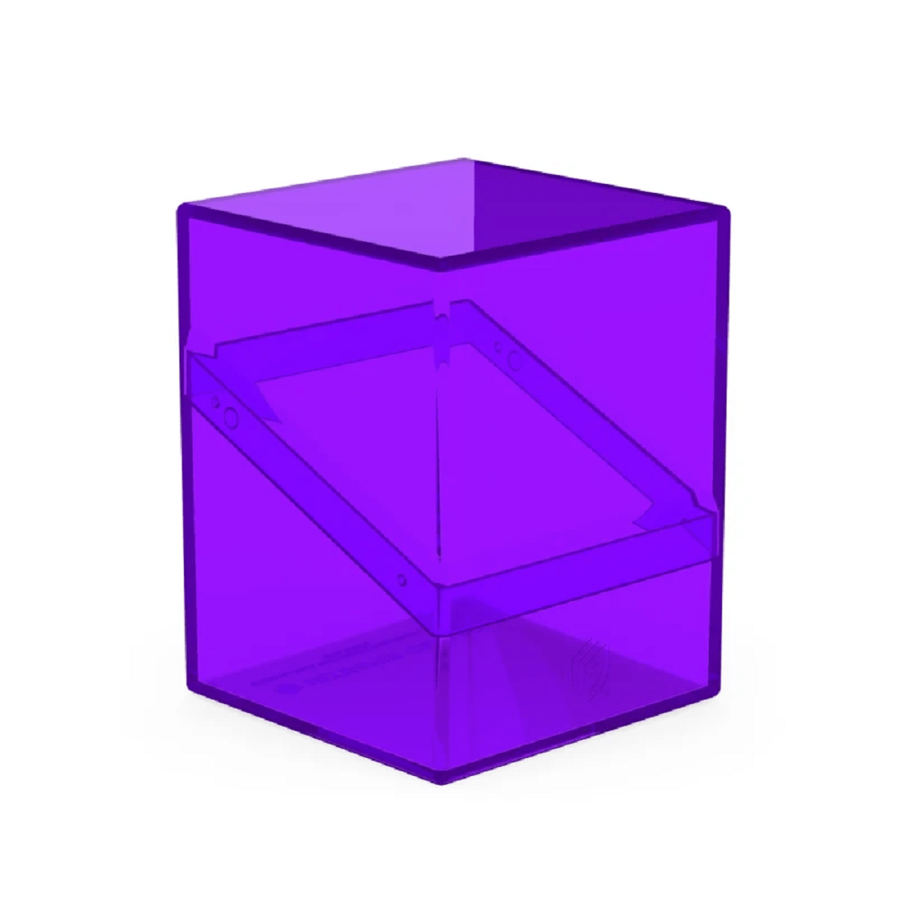 Ultimate Guard: Boulder 100+ Clear - Amethyst - Collector Store LLC