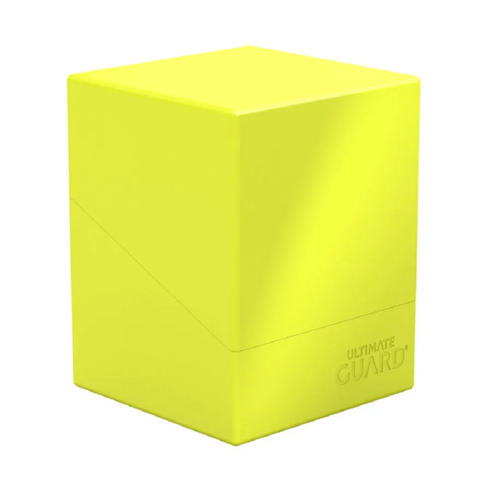 Ultimate Guard: Boulder 100+ Solid - Neon Yellow - Collector Store LLC