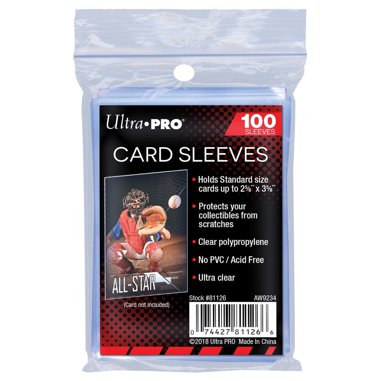 Ultra Pro: 2.5" x 3.5" Soft Trading Card Penny Sleeves Ultra Pro: 2.5" x 3.5" Soft Trading Card Penny Sleeves