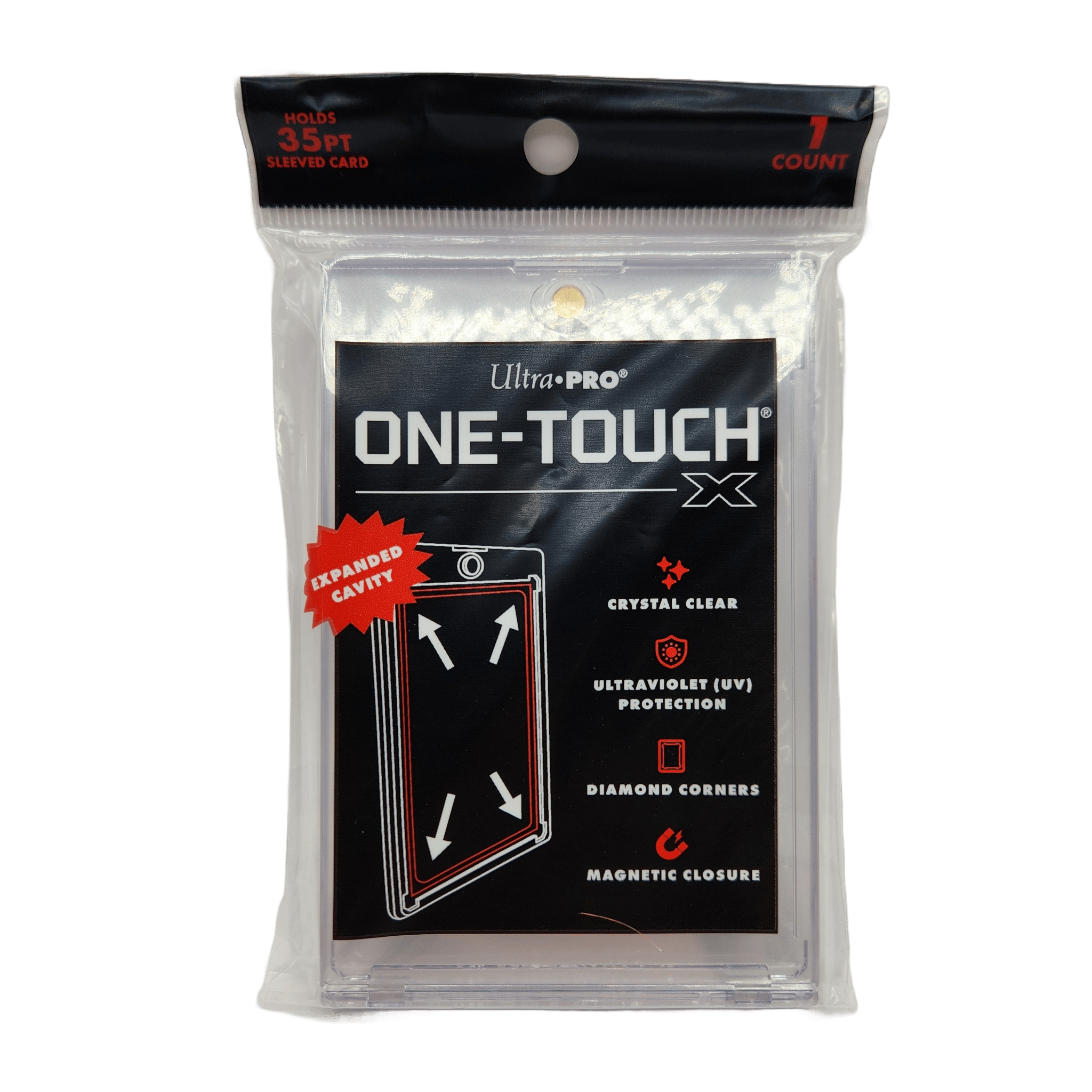 Ultra Pro - 35PT 3-Card Black Border UV ONE-TOUCH Magnetic Holder, 6,99 Ultra Pro - 35PT 3-Card Black Border UV ONE-TOUCH Magnetic Holder, 6,99