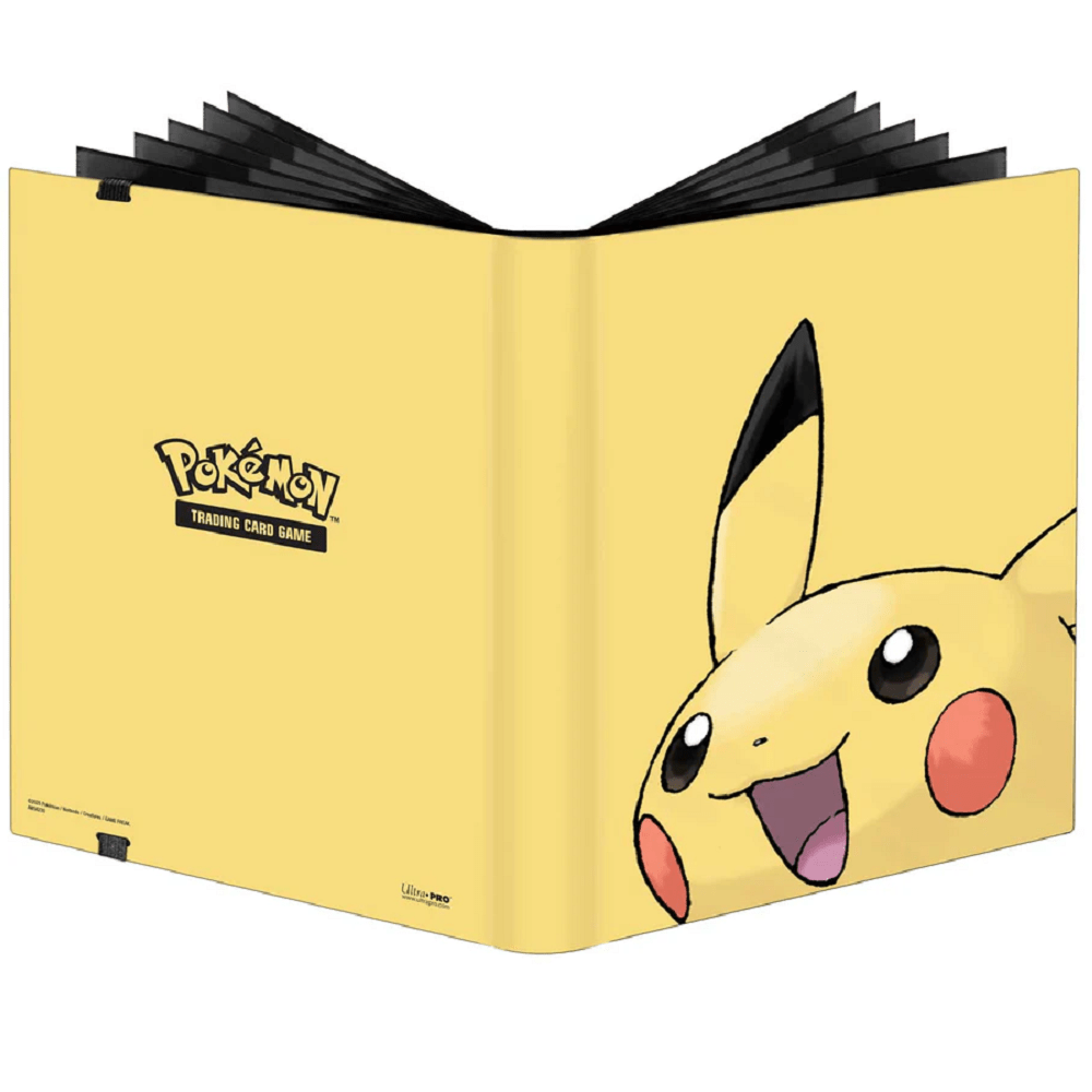 Ultra Pro: Pokemon Pikachu 9 - Pocket Pro - Binder Yellow - Collector Store LLC