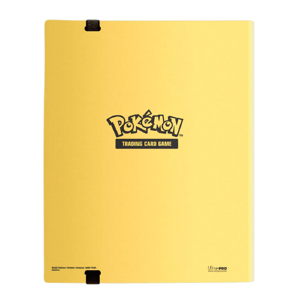 Ultra Pro: Pokemon Pikachu 9 - Pocket Pro - Binder Yellow - Collector Store LLC