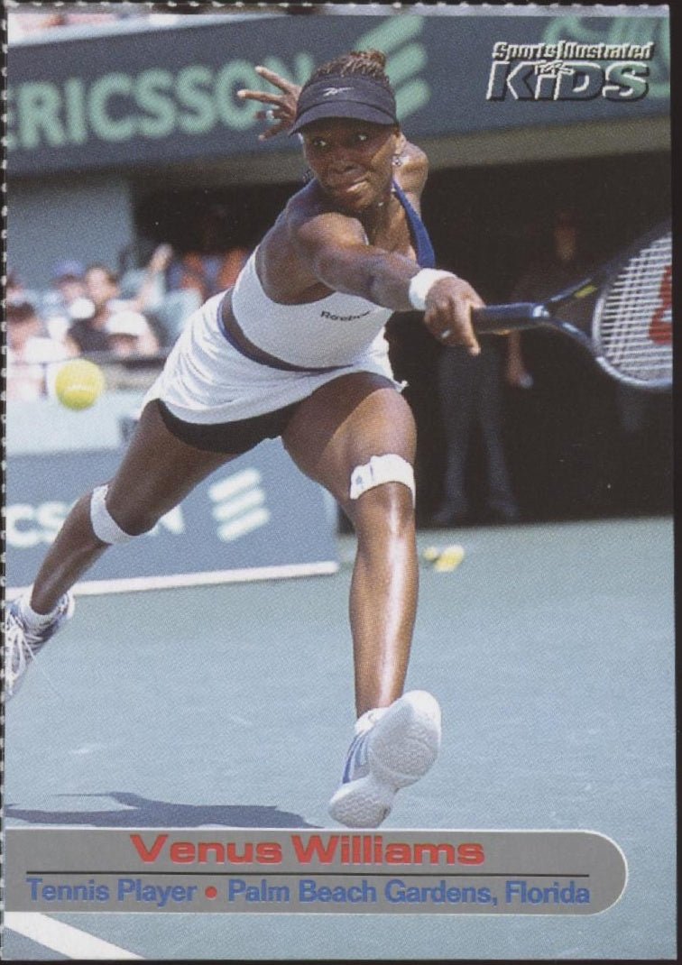 Venus Williams 2002 Sports Illustrated Kids #180 - Collector Store LLC