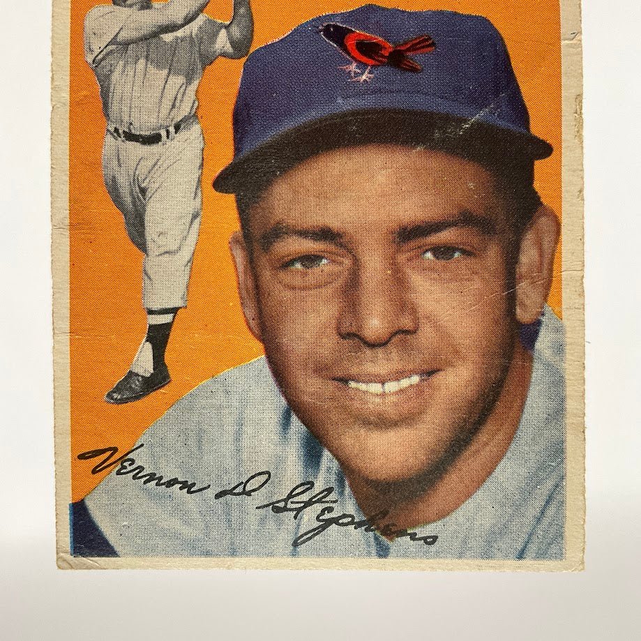 Vern Stephens 1954 Topps #54 Baltimore Orioles GD - Collector Store LLC