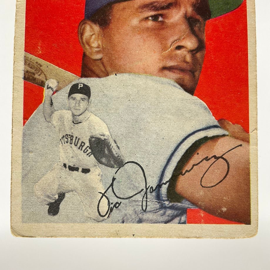 Vic Janowicz 1954 Topps #16 Pittsburgh Pirates GD - Collector Store LLC