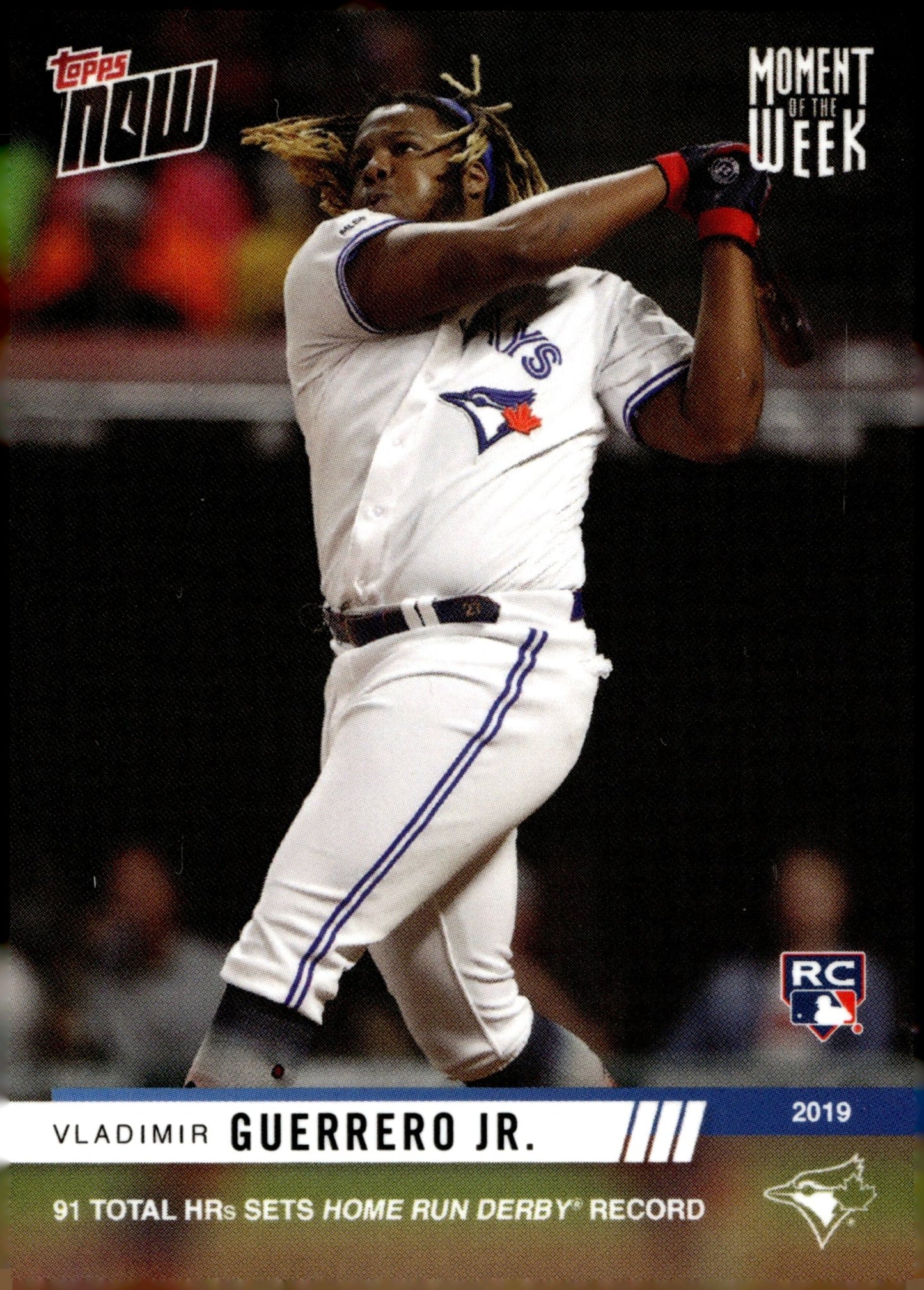 Vladimir Guerrero Jr. 2019 Topps Now Moment of the Week RC #MOW - 15 - Collector Store LLC