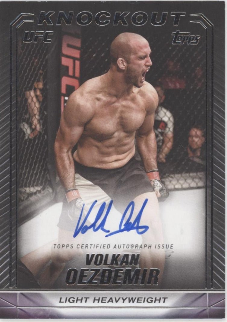 Volkan Oezdemir 2024 Topps Knockout Auto #KNA - VOR - Collector Store LLC