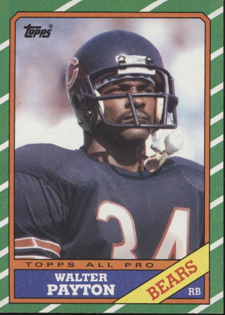 Walter Payton 1986 Topps #11 Chicago Bears #5 - Collector Store LLC