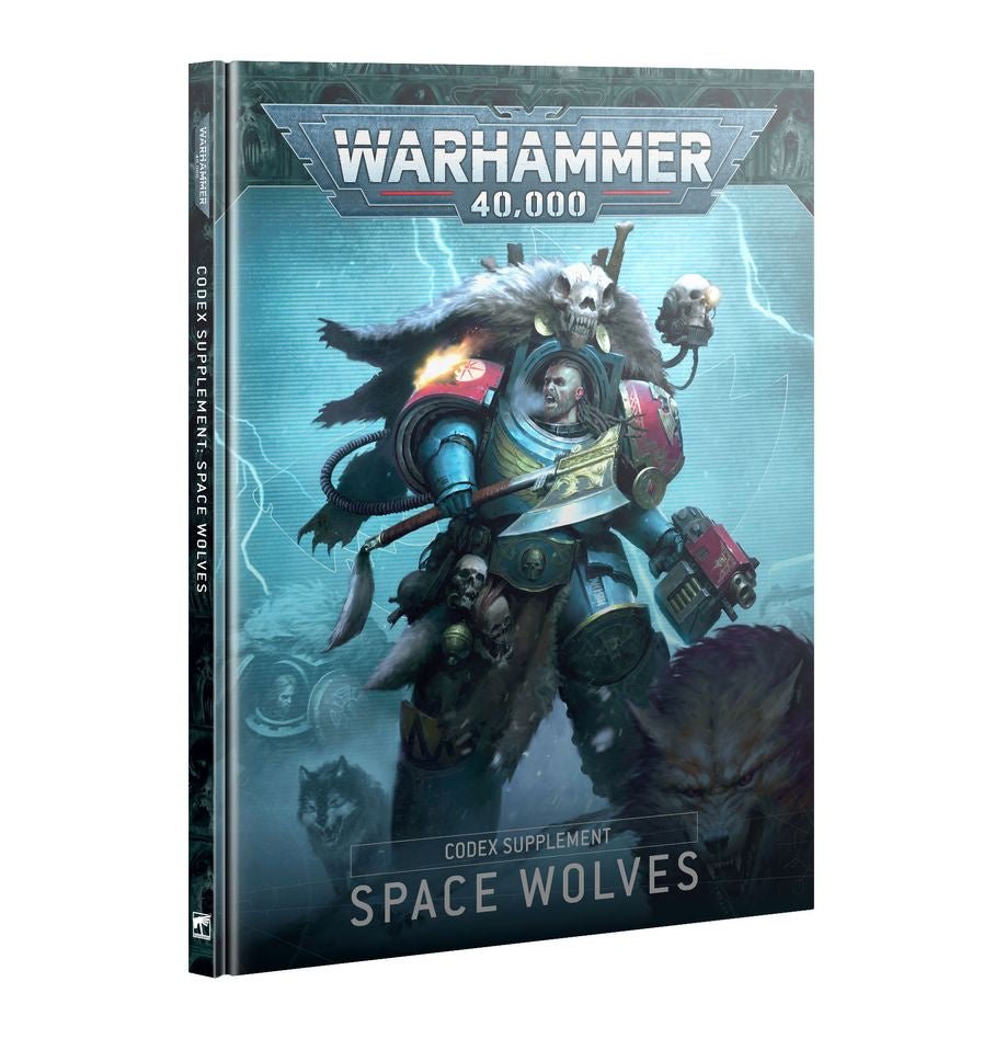 Warhammer 40K: Codex Supplement - Space Wolves(Releases 7 - 12 - 25) - Collector Store LLC