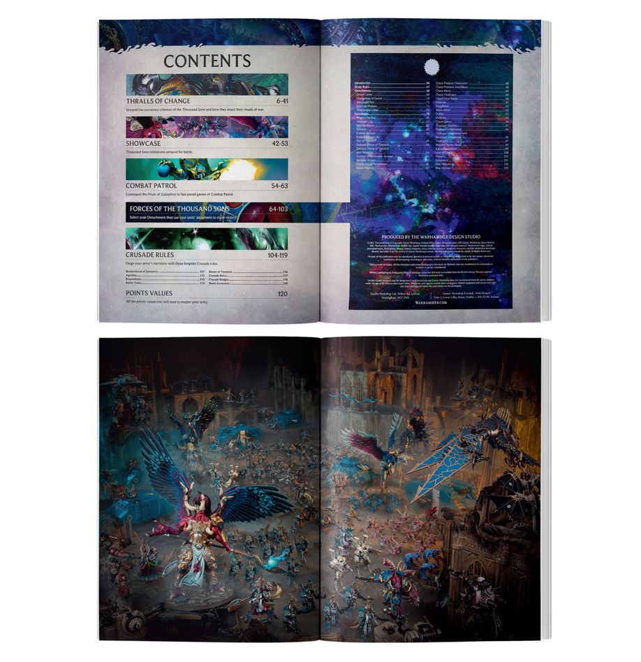 Warhammer 40K: Codex - Thousand Sons - Collector Store LLC