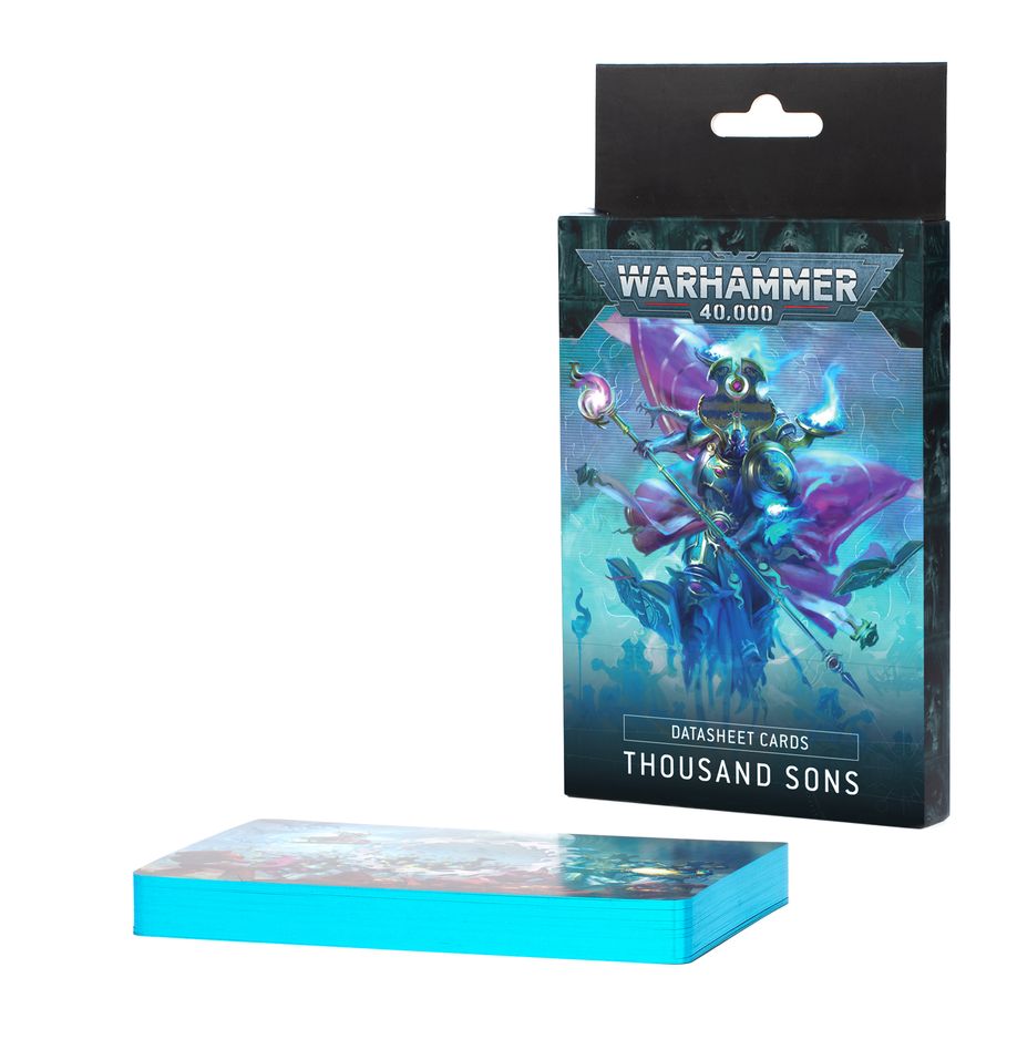 Warhammer 40K: Datasheet Cards: Thousand Sons - Collector Store LLC