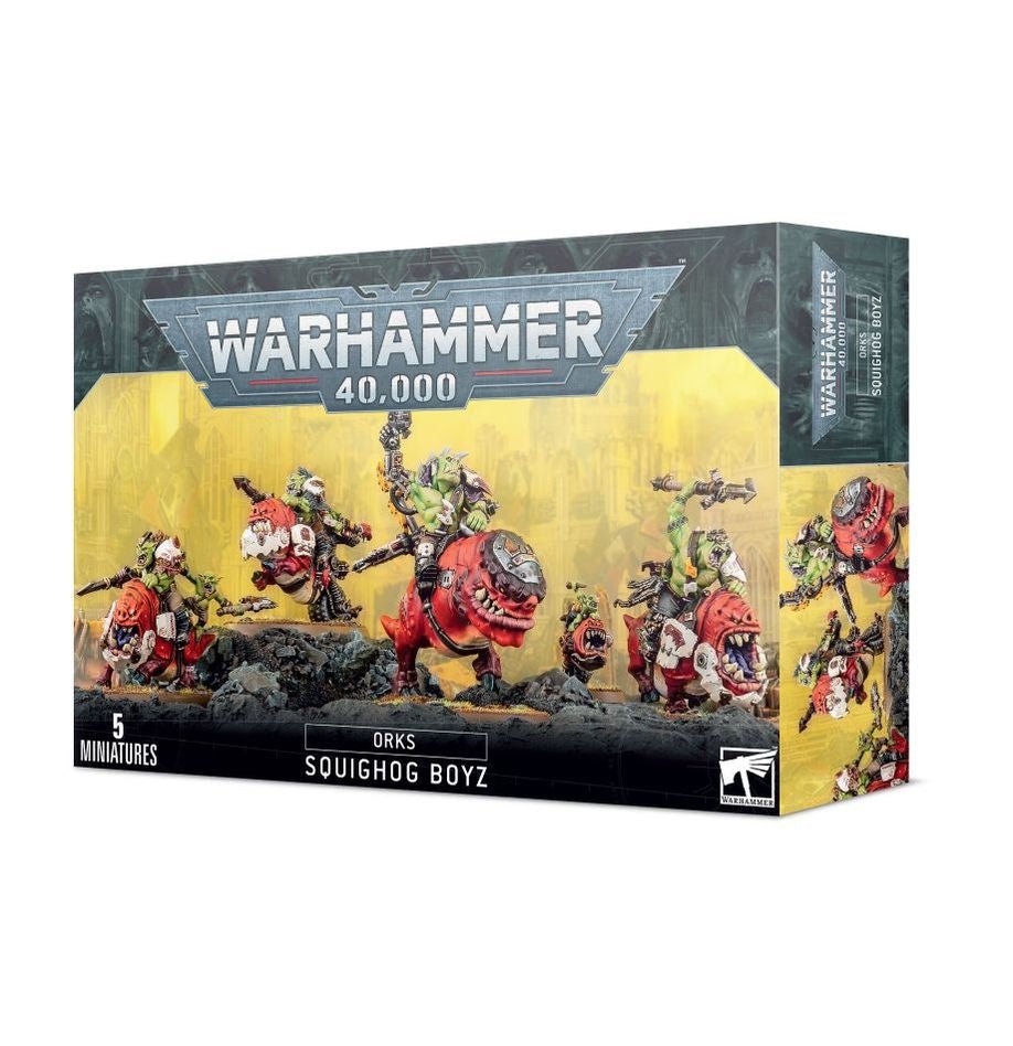 Warhammer 40K: Orks - Squighog Boyz - Collector Store LLC