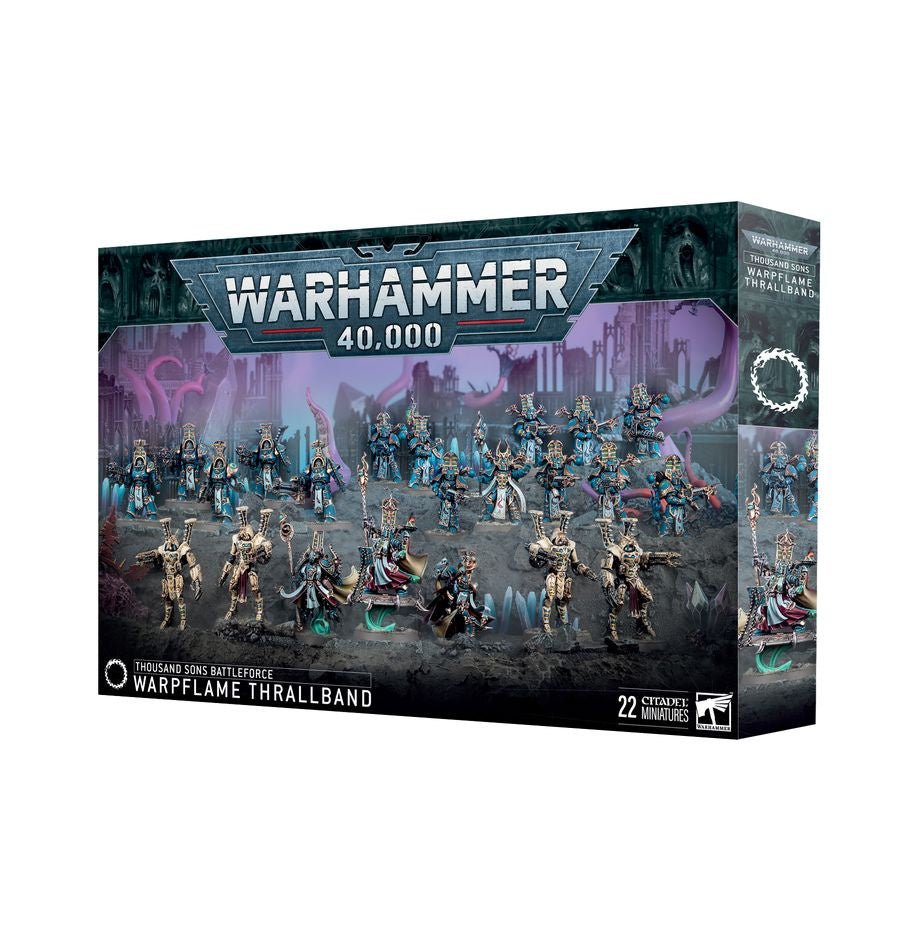 公式サイト 40K: Warhammer Warpflame Sons Thousand - Thrallband ロボット