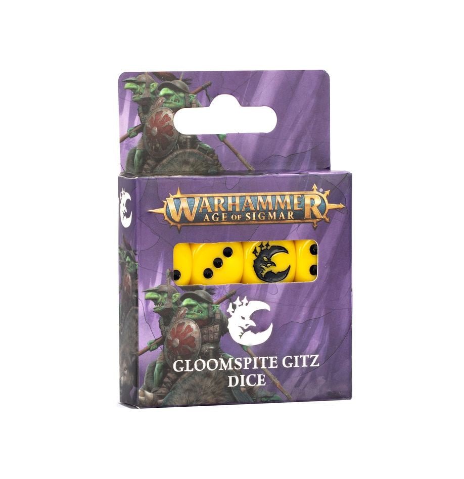 Warhammer Age of Sigmar: Gloomspite Gitz Dice (16) - Collector Store LLC