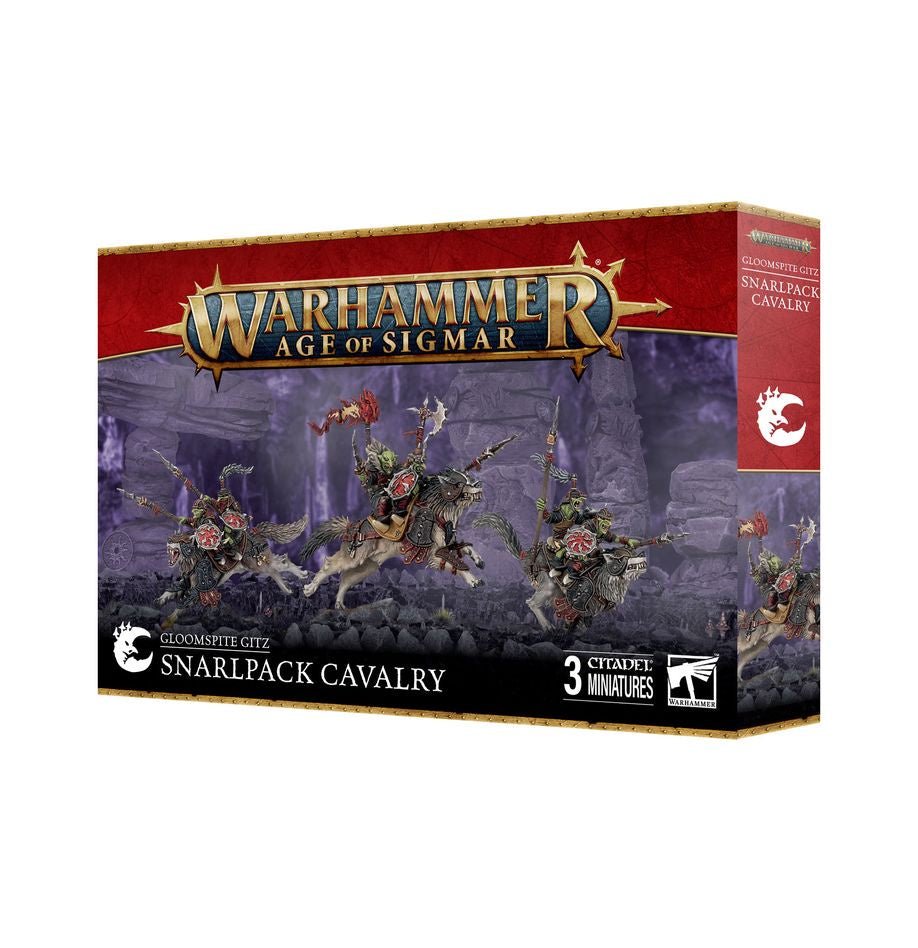 Warhammer Age of Sigmar: Gloomspite Gitz - Snarlpack Cavalry - Collector Store LLC
