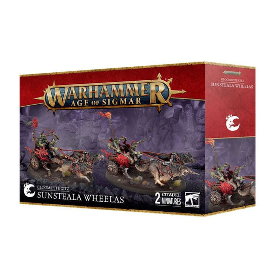 Warhammer Age of Sigmar: Gloomspite Gitz - Sunsteala Wheelas - Collector Store LLC