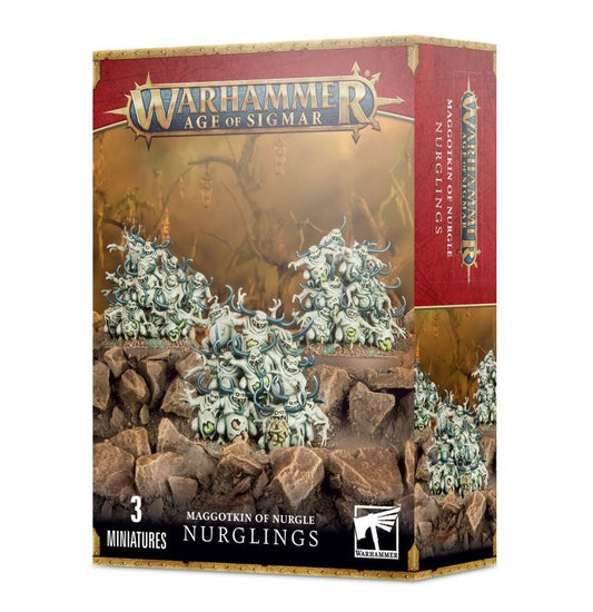 Warhammer Age of Sigmar: Maggotkin of Nurgle - Nurglings - Collector Store LLC
