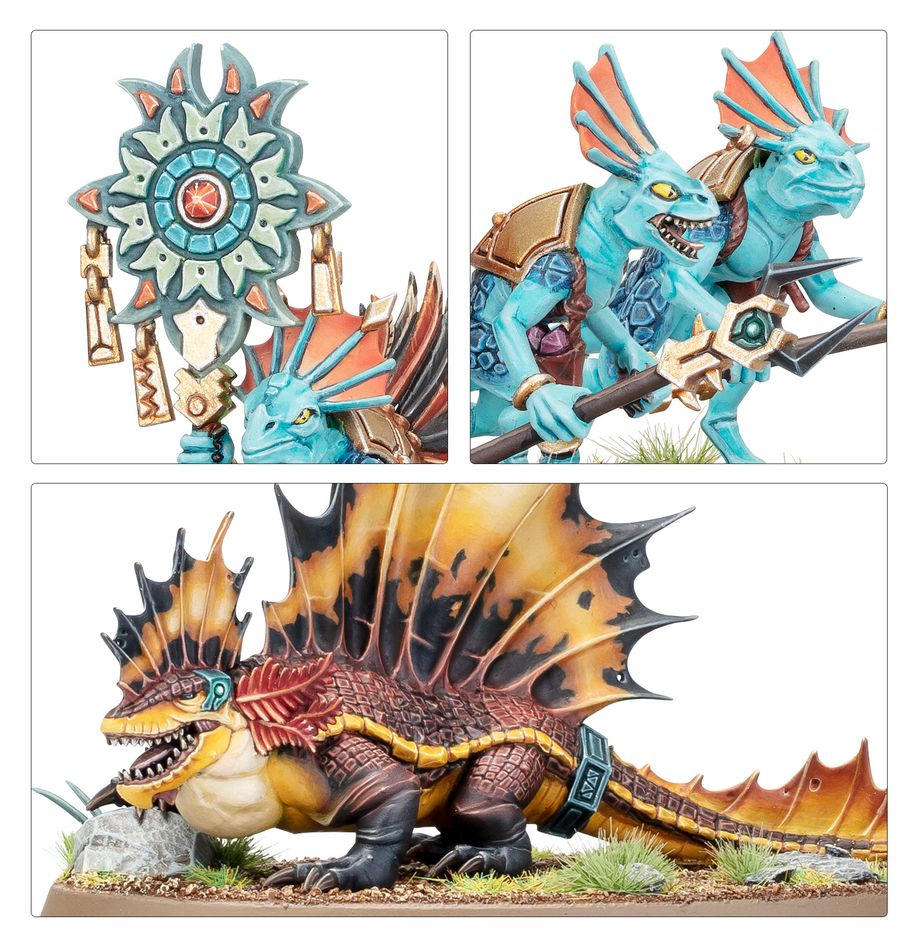 Warhammer Age of Sigmar: Seraphon - Sunblooded Prowlers*Releases 6 - 14 - 2025* - Collector Store LLC