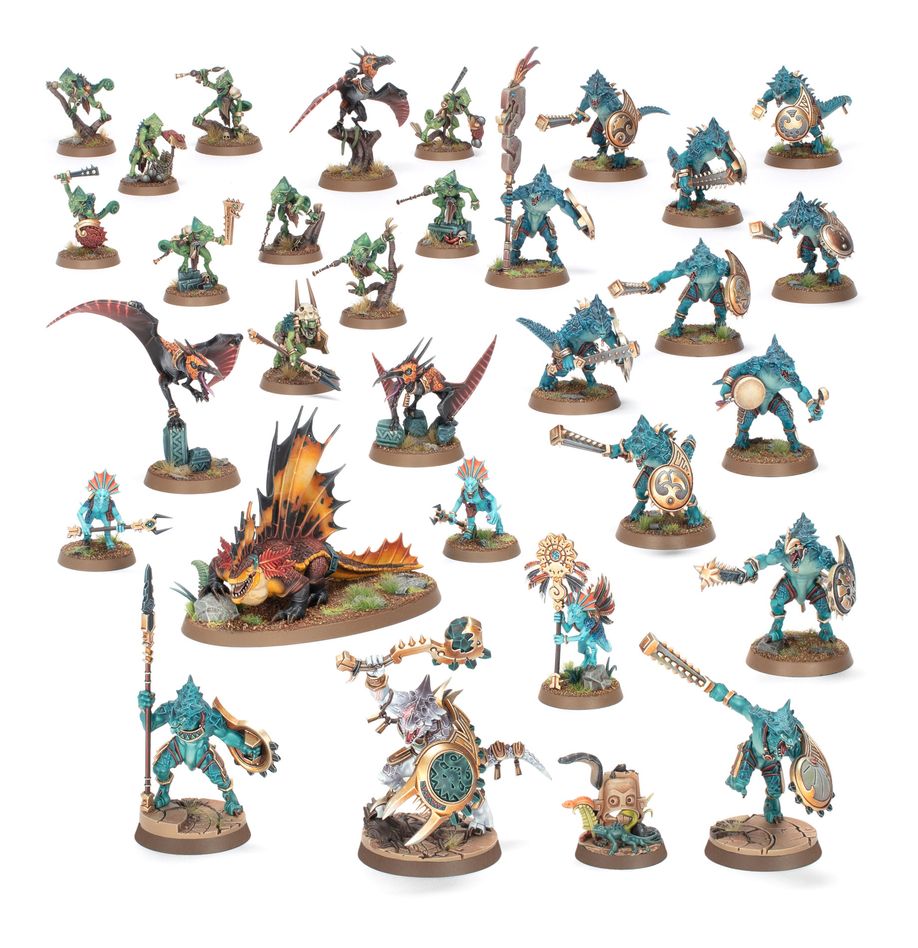 Warhammer Age of Sigmar: Seraphon - Sunblooded Prowlers*Releases 6 - 14 - 2025* - Collector Store LLC