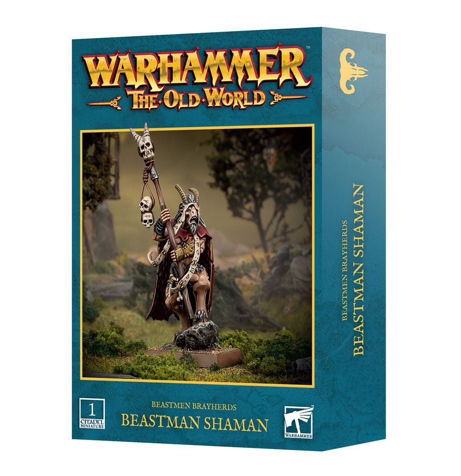 Warhammer The Old World: Beastmen Brayherds - Beastman Shaman*Expected Release Date 6 - 14 - 2025* - Collector Store LLC