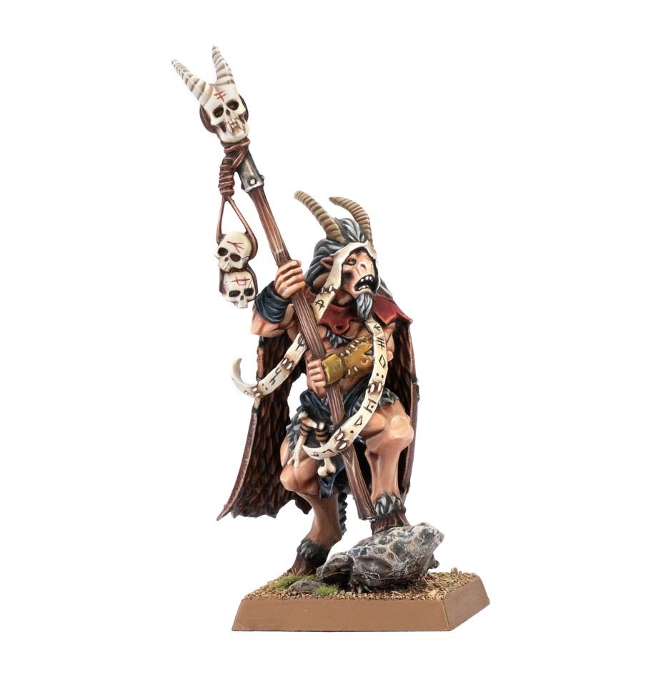 Warhammer The Old World: Beastmen Brayherds - Beastman Shaman*Releases 6 - 14 - 2025* - Collector Store LLC