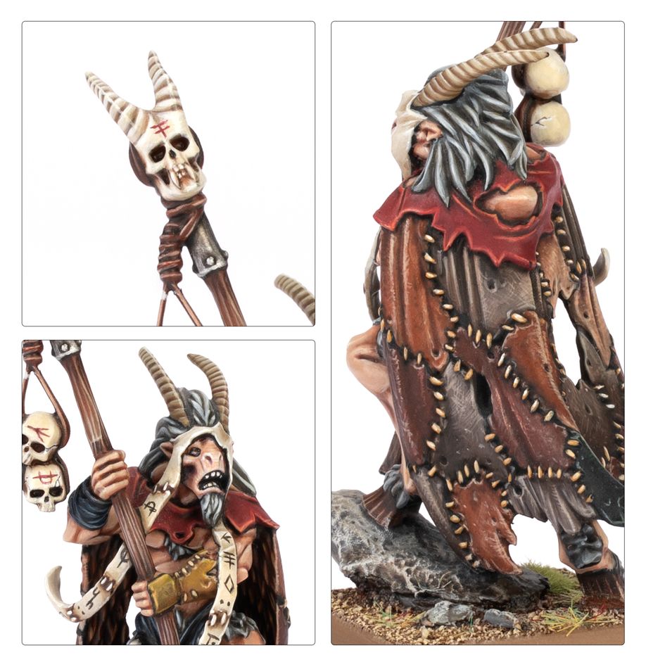 Warhammer The Old World: Beastmen Brayherds - Beastman Shaman*Releases 6 - 14 - 2025* - Collector Store LLC