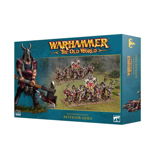 Warhammer The Old World: Beastmen Brayherds - Bestigor Herd*Expected Release Date 6 - 14 - 2025* - Collector Store LLC