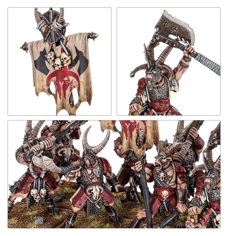 Warhammer The Old World: Beastmen Brayherds - Bestigor Herd*Releases 6 - 14 - 2025* - Collector Store LLC