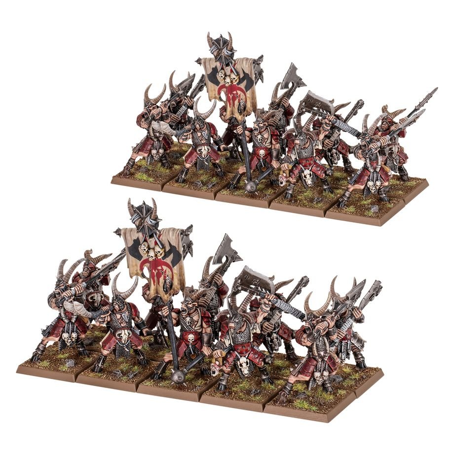 Warhammer The Old World: Beastmen Brayherds - Bestigor Herd*Releases 6 - 14 - 2025* - Collector Store LLC