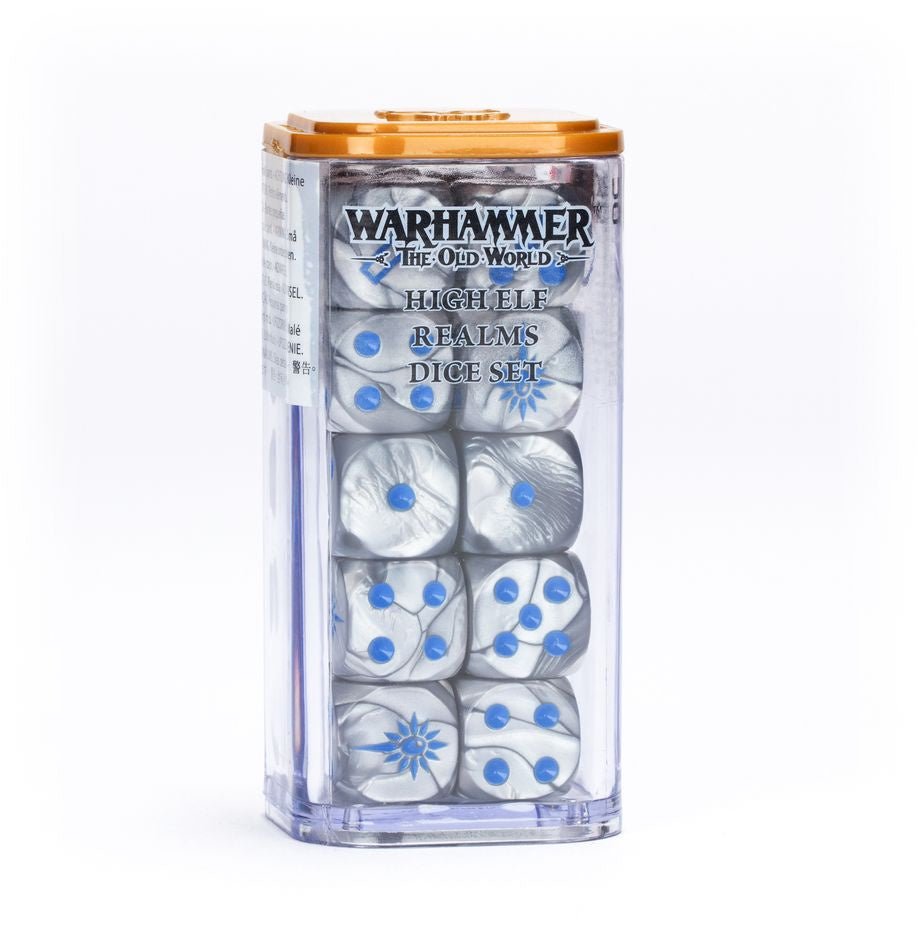 Warhammer The Old World: High Elf Realms Dice - Collector Store LLC