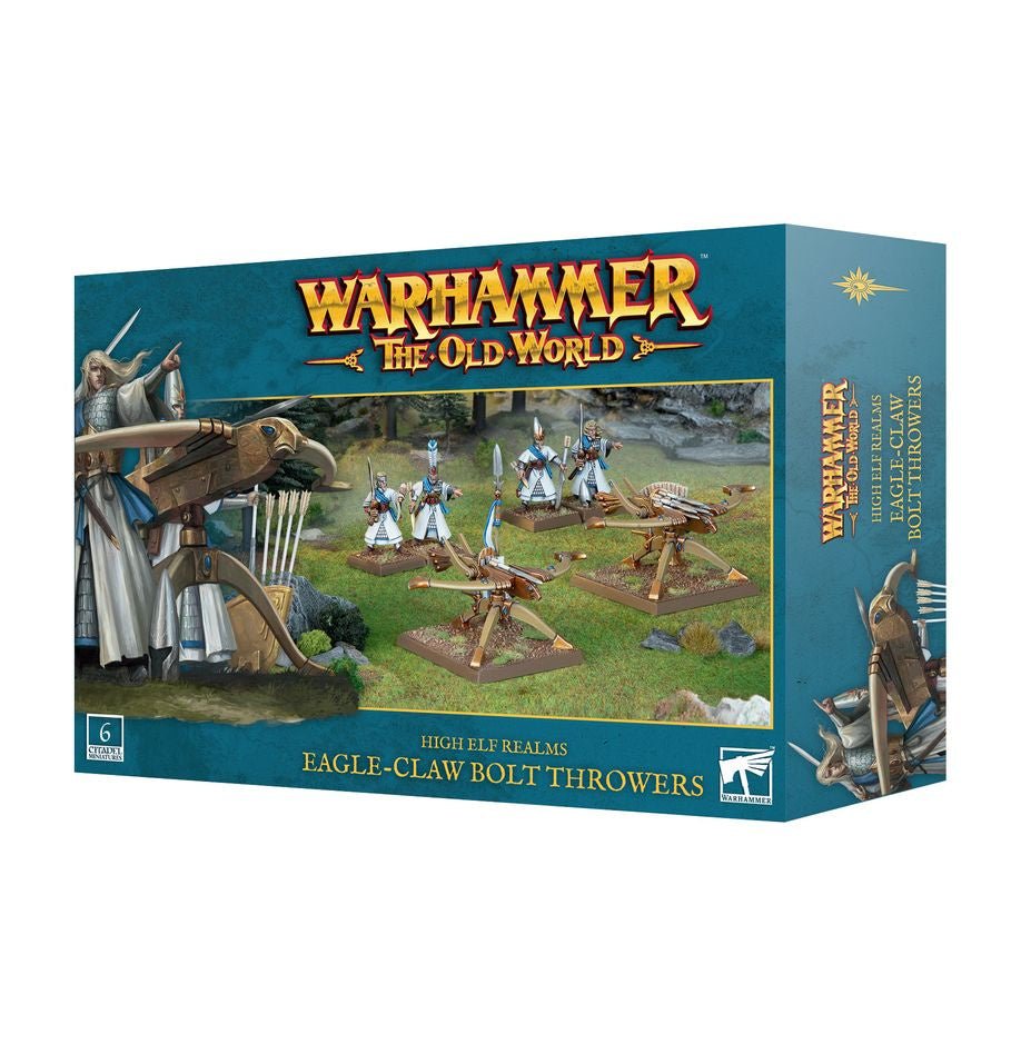 Warhammer The Old World: High Elf Realms - Eagle - claw Bolt Throwers - Collector Store LLC
