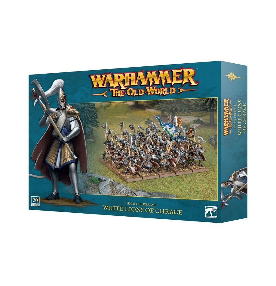 Warhammer The Old World: High Elf Realms - White Lions of Chrace - Collector Store LLC