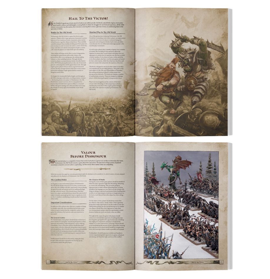 Warhammer: The Old World – Matched Play Guide(Releases 7 - 5 - 25) - Collector Store LLC