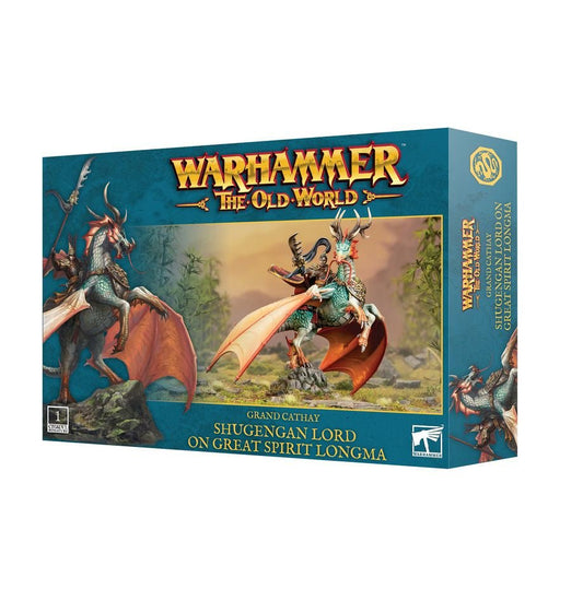 Warhammer The Old World: Shugengan Lord on Great Spirit Longma(Releases 7 - 5 - 25) - Collector Store LLC