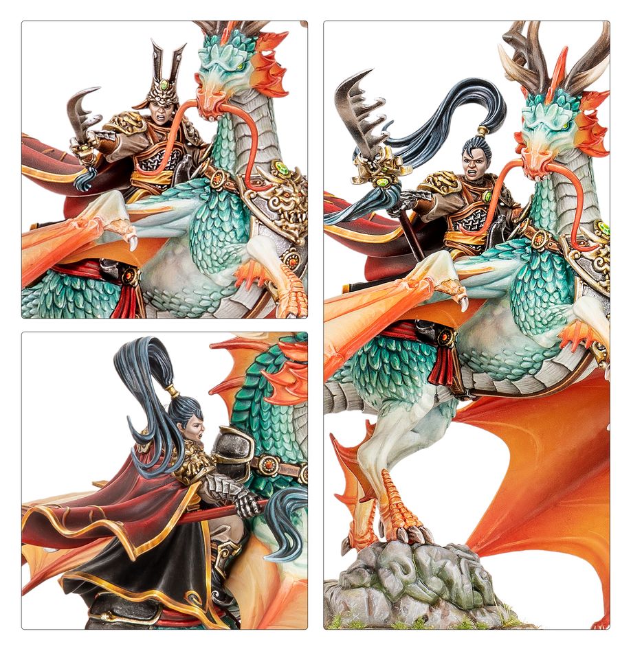 Warhammer The Old World: Shugengan Lord on Great Spirit Longma(Releases 7 - 5 - 25) - Collector Store LLC