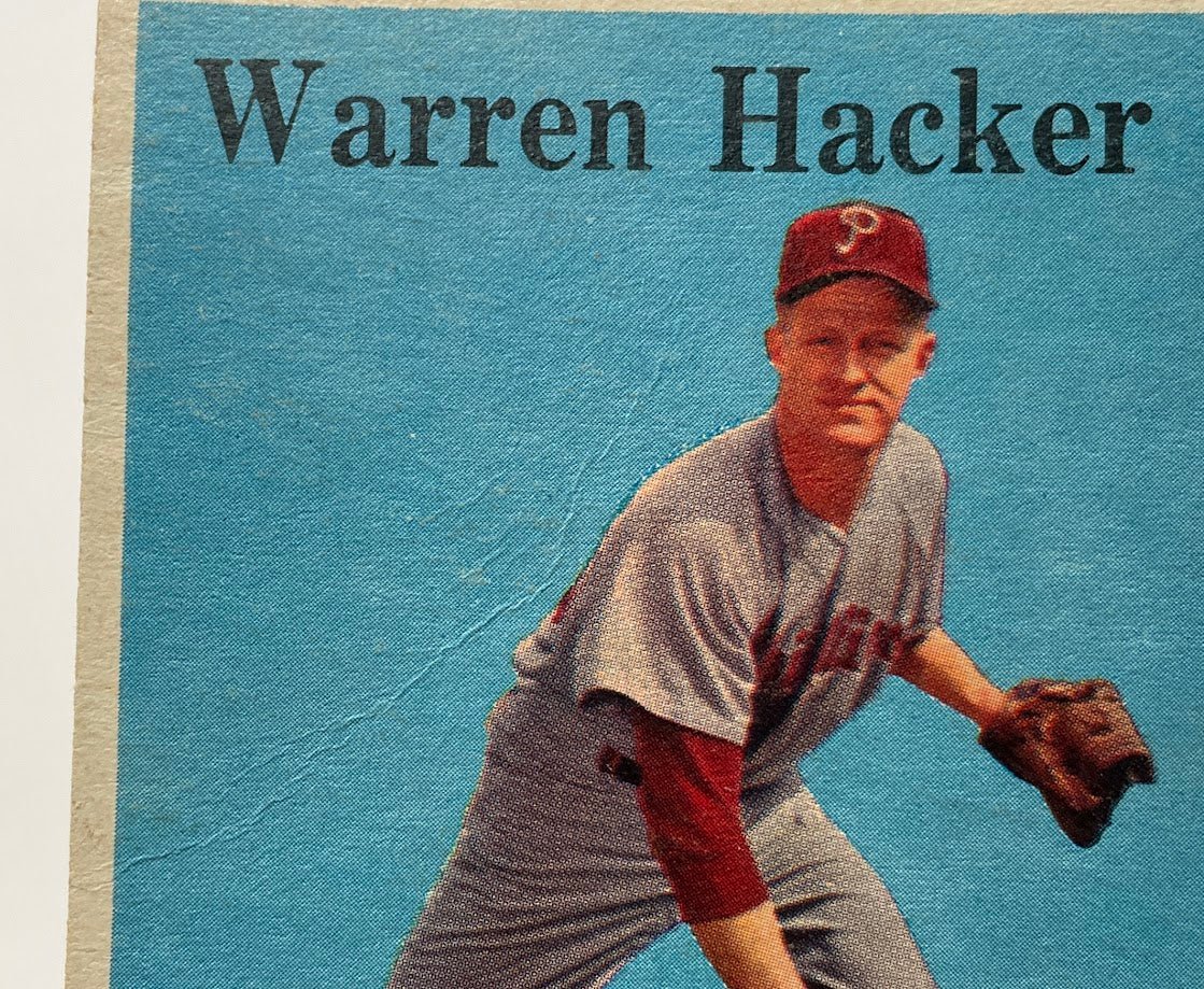 Warren Hacker 1958 Topps #251 Philadelphia Phillies VG - EX - Collector Store LLC