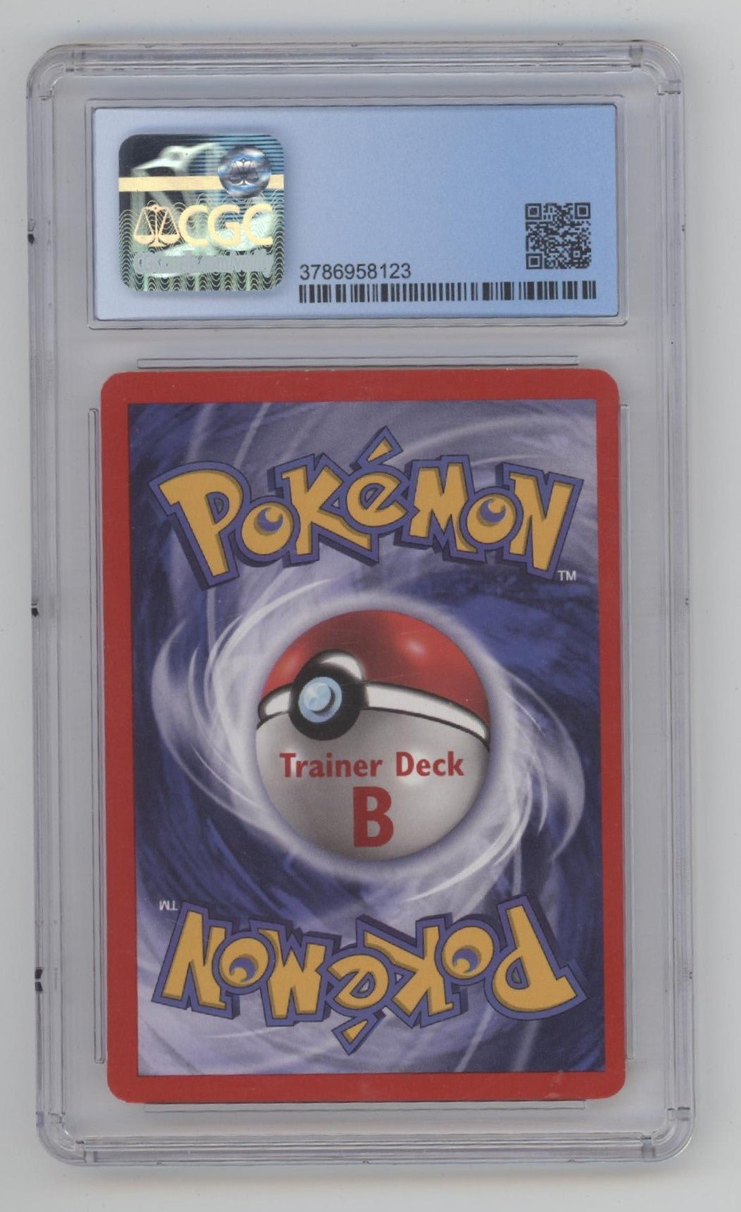 Water Energy Pokemon Trainer Deck B Misty's Deck #102 CGC 8 - Collector Store LLC