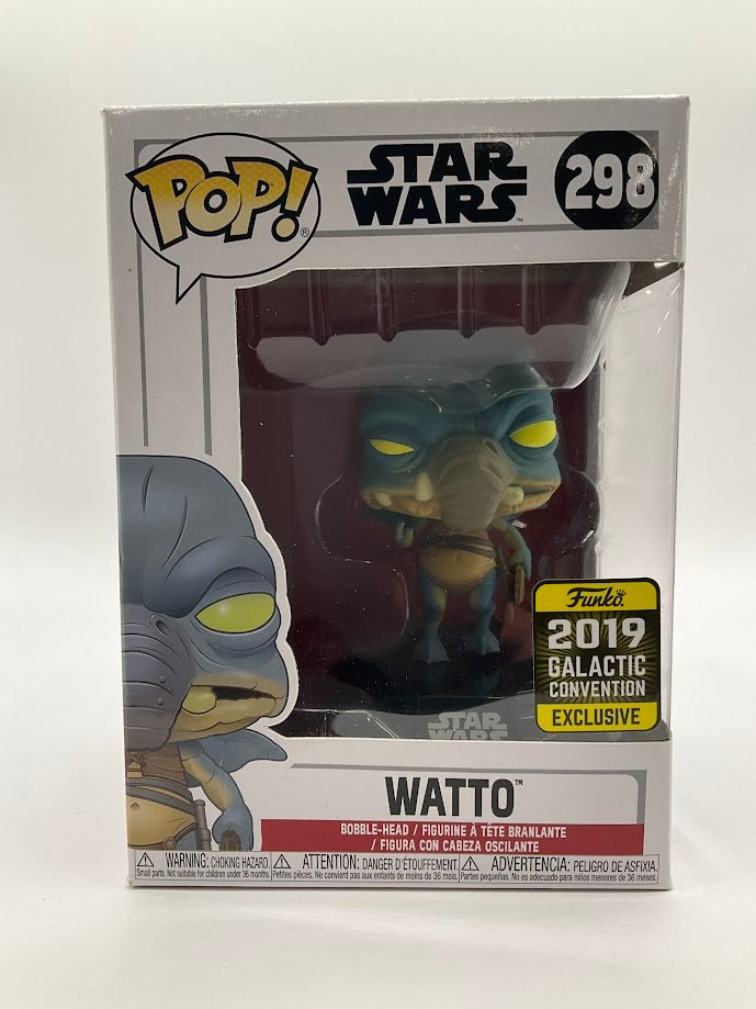 Watto Funko Pop! Star Wars #298 2019 Galactic Convention Exclusive