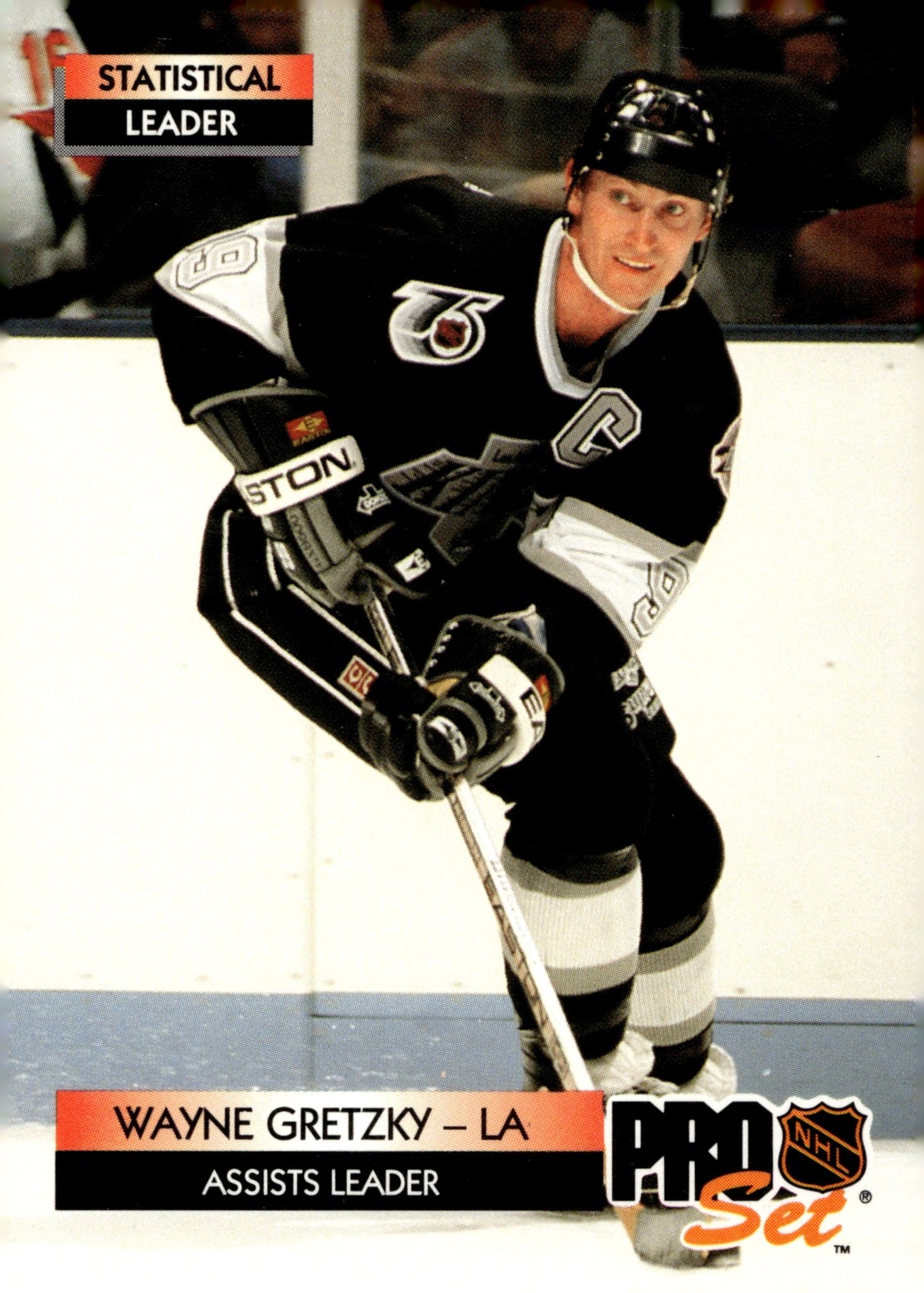 Wayne Gretzky 1992 - 93 Pro Set Statistical Leader #246 - Collector Store LLC