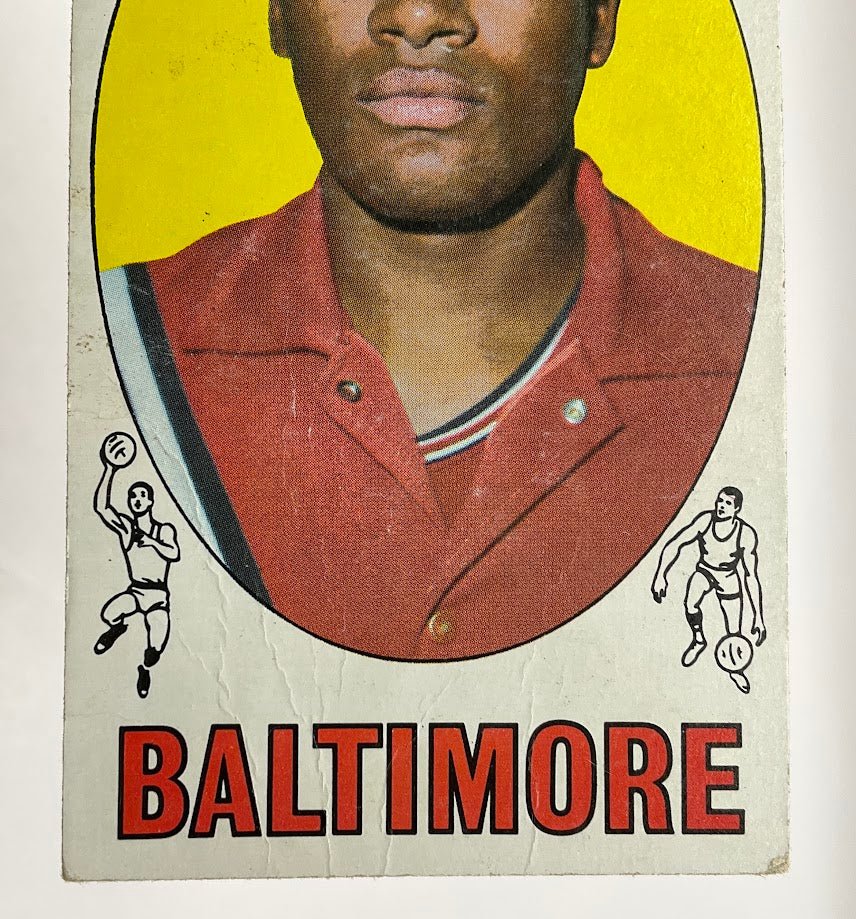 Wes Unseld 1969 - 70 Topps RC #56 Baltimore Bullets EX - NM - Collector Store LLC