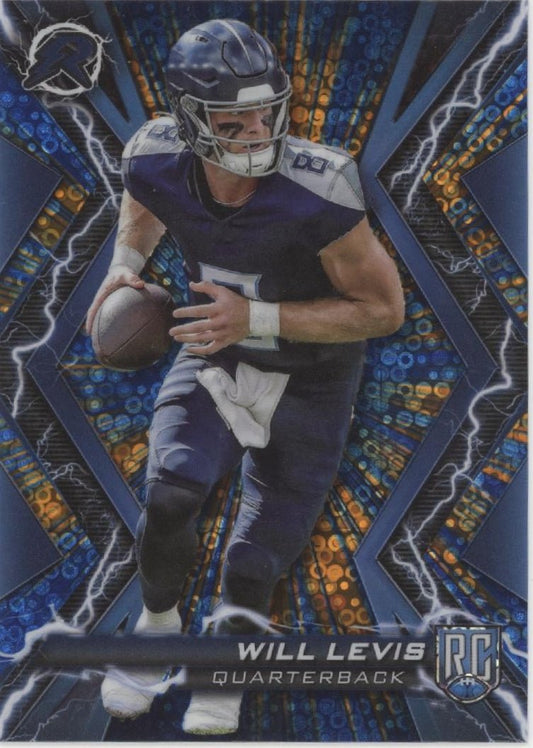 Will Levis 2023 Topps Composite Resurgence Blue & Orange Spark #100 - Collector Store LLC