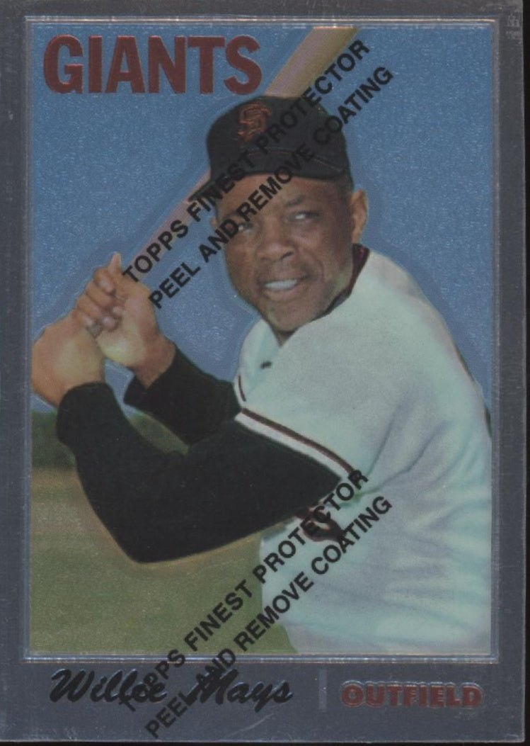 Willie Mays 1996 Topps Willie Mays Commemorative Set with Coating #24 - Collector Store LLC